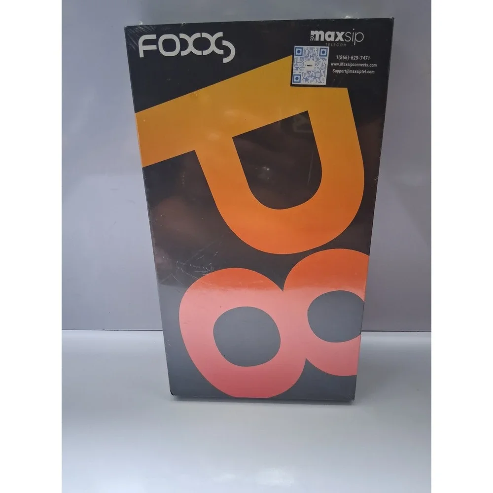Foxx P8 Smartphone 32GB 3GB RAM Android 12 Maxsip Telecom Black New Sealed